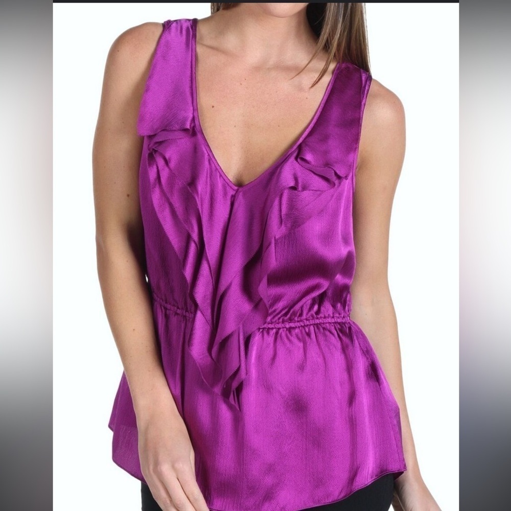 Rebecca Taylor silk sleeveless blouse size 2
